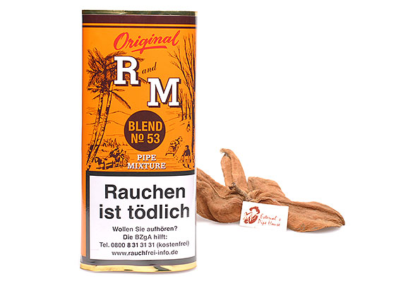R and M (Rum and Maple) Blend No 53 Pfeifentabak 50g Pouch